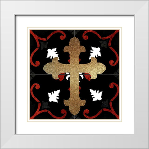 Serve 2 White Modern Wood Framed Art Print with Double Matting by Allen, Kimberly