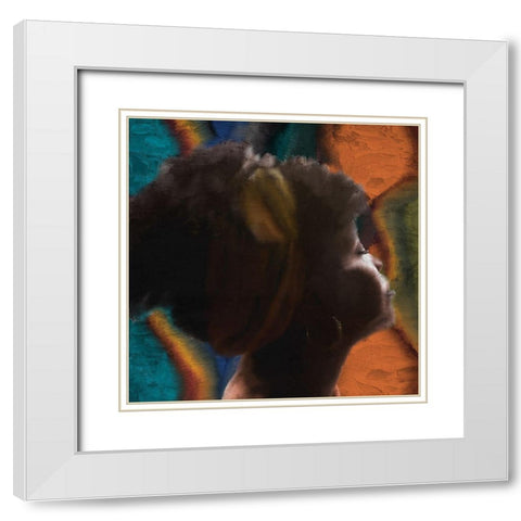 Renew White Modern Wood Framed Art Print with Double Matting by Allen, Kimberly