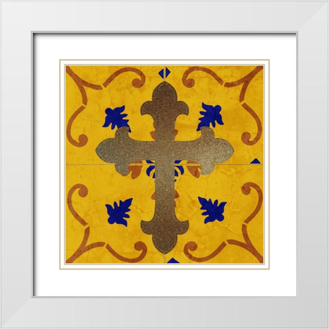 En Cuanto 2 White Modern Wood Framed Art Print with Double Matting by Allen, Kimberly