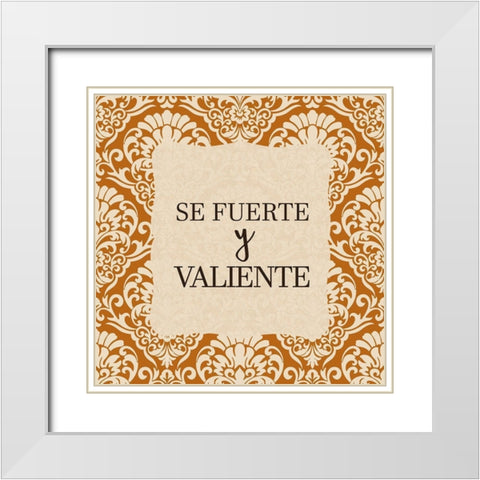 Hacer 3 White Modern Wood Framed Art Print with Double Matting by Allen, Kimberly