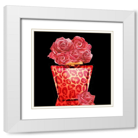 Girl Boss Leopard 3 White Modern Wood Framed Art Print with Double Matting by Allen, Kimberly