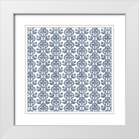 Inspiration 7 White Modern Wood Framed Art Print with Double Matting by Allen, Kimberly