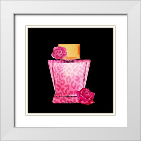 Believe Sparkle 2 White Modern Wood Framed Art Print with Double Matting by Allen, Kimberly