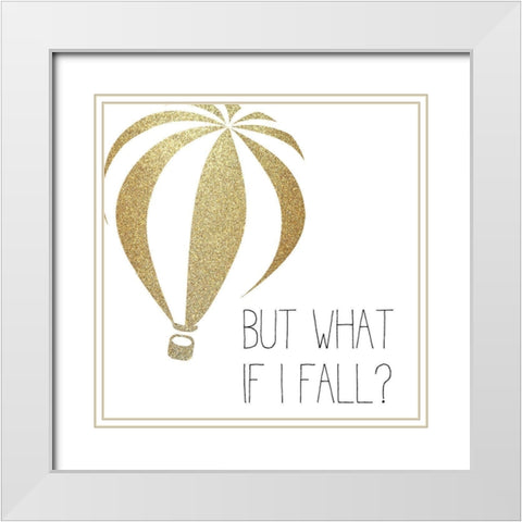 You will Fly 1 White Modern Wood Framed Art Print with Double Matting by Allen, Kimberly