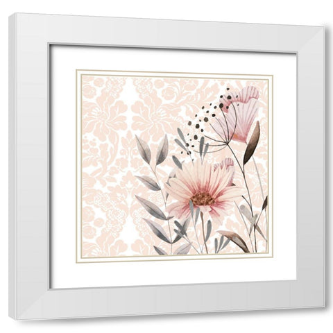 Always Blessed 7 White Modern Wood Framed Art Print with Double Matting by Allen, Kimberly