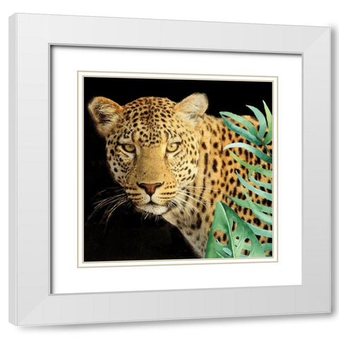 Wild 2 White Modern Wood Framed Art Print with Double Matting by Allen, Kimberly