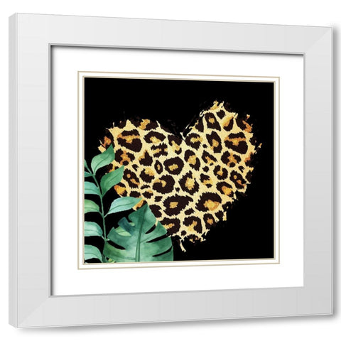 Wild 3 White Modern Wood Framed Art Print with Double Matting by Allen, Kimberly