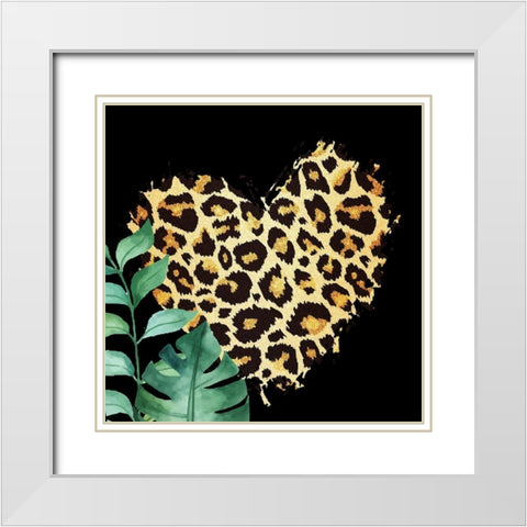Wild 3 White Modern Wood Framed Art Print with Double Matting by Allen, Kimberly