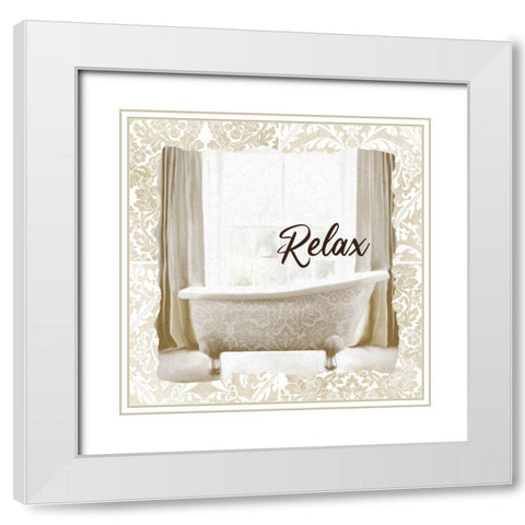 God Will Meet All 3 v2 White Modern Wood Framed Art Print with Double Matting by Allen, Kimberly