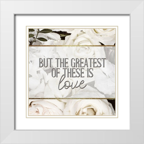 Let All You Do Be 3 White Modern Wood Framed Art Print with Double Matting by Allen, Kimberly