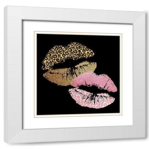 Beautiful Leopard 2 White Modern Wood Framed Art Print with Double Matting by Allen, Kimberly