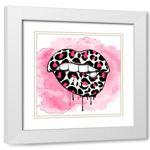 Lady Boss 2 White Modern Wood Framed Art Print with Double Matting by Allen, Kimberly