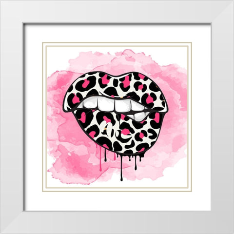 Lady Boss 2 White Modern Wood Framed Art Print with Double Matting by Allen, Kimberly