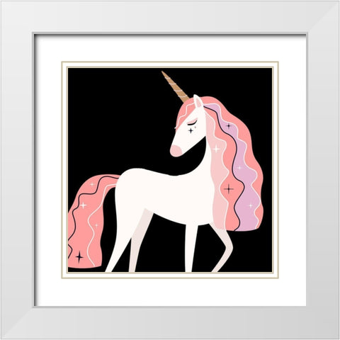 You Are Magical 2 White Modern Wood Framed Art Print with Double Matting by Allen, Kimberly