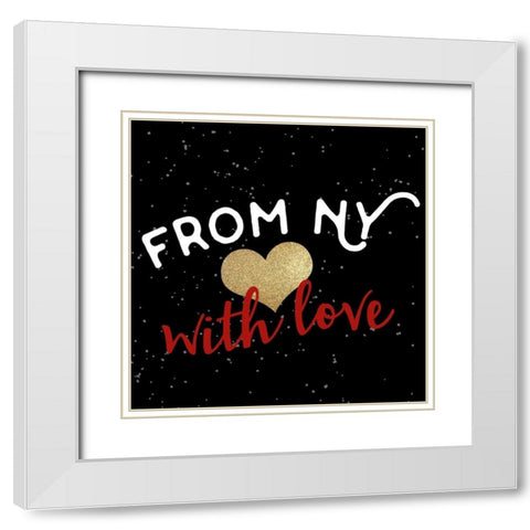 From NY 3 White Modern Wood Framed Art Print with Double Matting by Allen, Kimberly