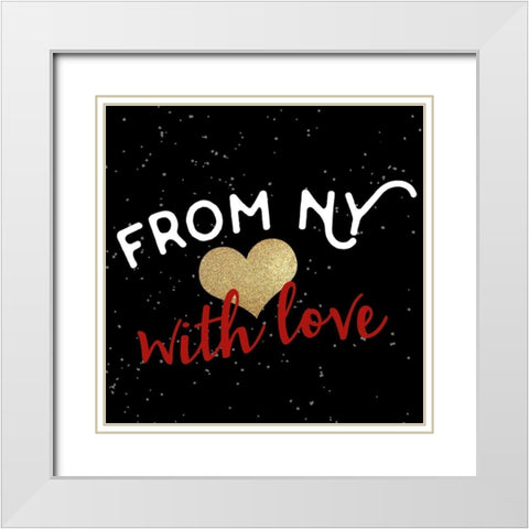 From NY 3 White Modern Wood Framed Art Print with Double Matting by Allen, Kimberly