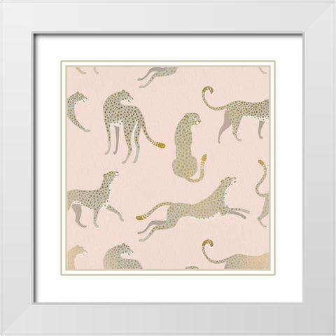 Best for You 2 White Modern Wood Framed Art Print with Double Matting by Allen, Kimberly