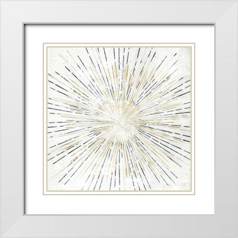 Sun Light 1 White Modern Wood Framed Art Print with Double Matting by Allen, Kimberly