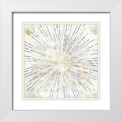 Sun Light 2 White Modern Wood Framed Art Print with Double Matting by Allen, Kimberly