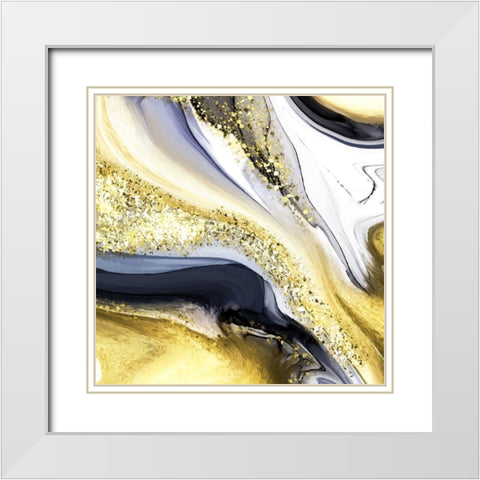 Rise White Modern Wood Framed Art Print with Double Matting by Allen, Kimberly