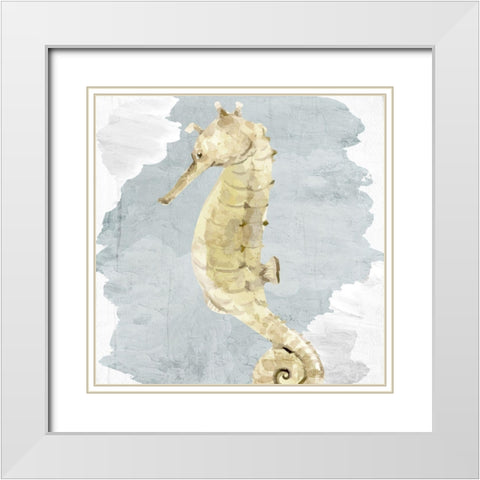 Sea Creatures 2 White Modern Wood Framed Art Print with Double Matting by Allen, Kimberly