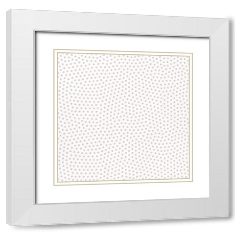 Organic Desert 2 White Modern Wood Framed Art Print with Double Matting by Allen, Kimberly