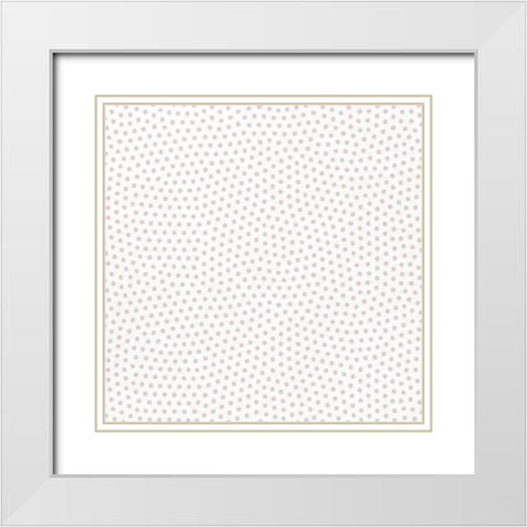 Organic Desert 2 White Modern Wood Framed Art Print with Double Matting by Allen, Kimberly