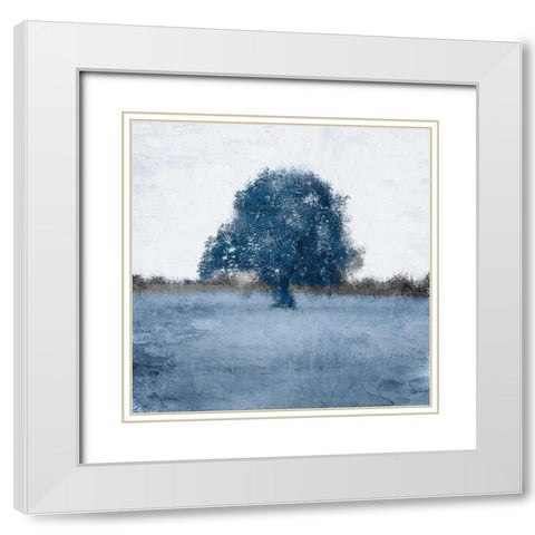 In the Tree White Modern Wood Framed Art Print with Double Matting by Allen, Kimberly