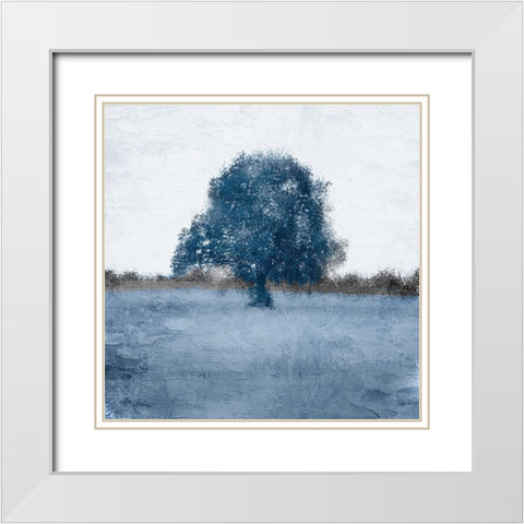 In the Tree White Modern Wood Framed Art Print with Double Matting by Allen, Kimberly