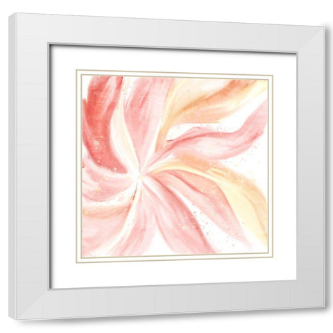 Spring 2 White Modern Wood Framed Art Print with Double Matting by Allen, Kimberly