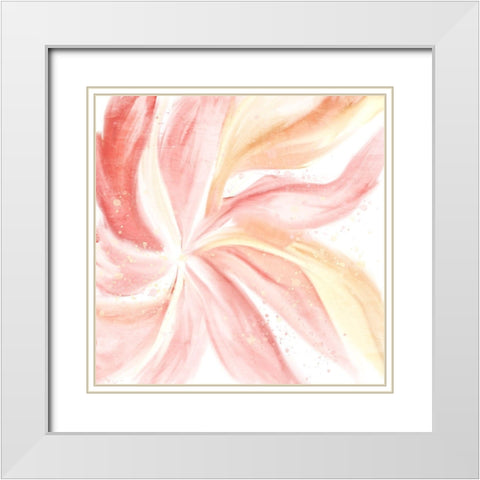 Spring 2 White Modern Wood Framed Art Print with Double Matting by Allen, Kimberly