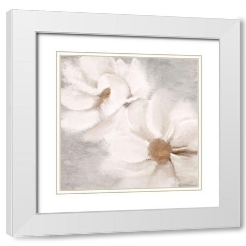 White 2 White Modern Wood Framed Art Print with Double Matting by Allen, Kimberly