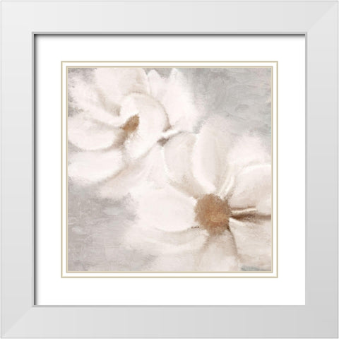 White 2 White Modern Wood Framed Art Print with Double Matting by Allen, Kimberly