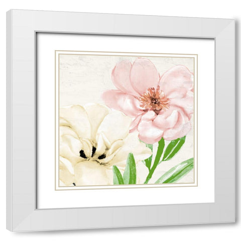 My Spring 1 White Modern Wood Framed Art Print with Double Matting by Allen, Kimberly