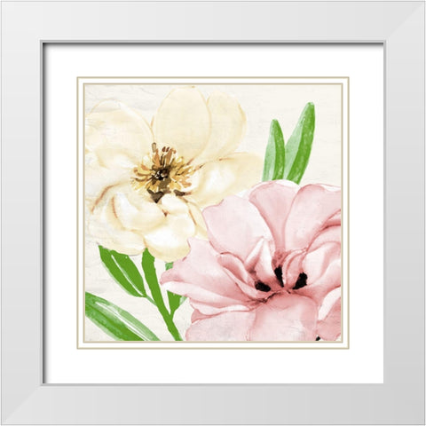 My Spring 2 White Modern Wood Framed Art Print with Double Matting by Allen, Kimberly
