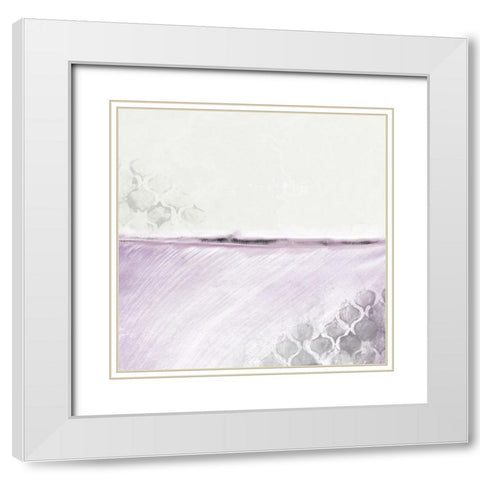 Soften White Modern Wood Framed Art Print with Double Matting by Allen, Kimberly