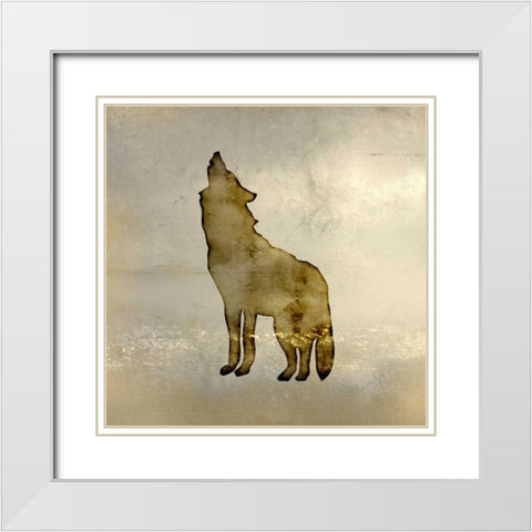 Wildlife Lodge 2 White Modern Wood Framed Art Print with Double Matting by Allen, Kimberly