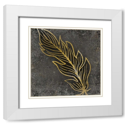 On Black 1 White Modern Wood Framed Art Print with Double Matting by Allen, Kimberly