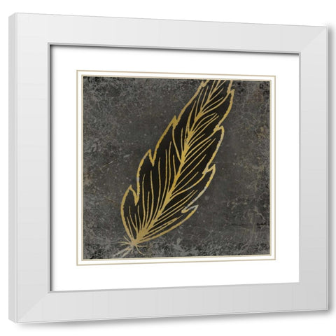 On Black 3 White Modern Wood Framed Art Print with Double Matting by Allen, Kimberly