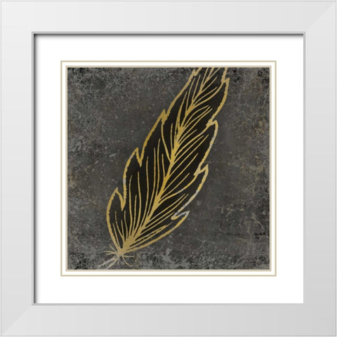 On Black 3 White Modern Wood Framed Art Print with Double Matting by Allen, Kimberly