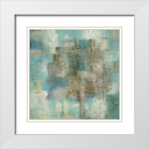 Dreaming Tree 2 White Modern Wood Framed Art Print with Double Matting by Allen, Kimberly