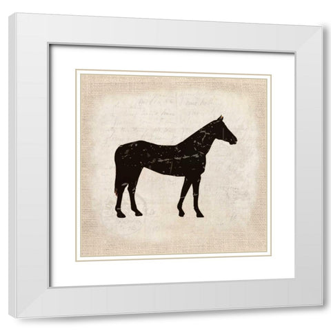 Country Day 4 White Modern Wood Framed Art Print with Double Matting by Allen, Kimberly