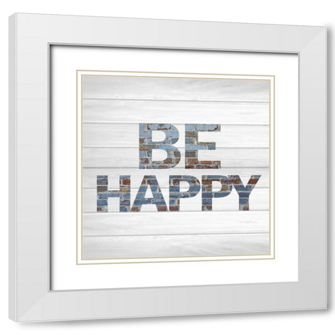 Eat Drink C White Modern Wood Framed Art Print with Double Matting by Allen, Kimberly
