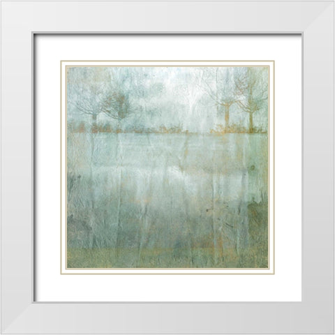 Relentless Dusk 1 White Modern Wood Framed Art Print with Double Matting by Allen, Kimberly