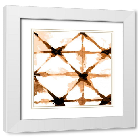 Copper Whites 2 White Modern Wood Framed Art Print with Double Matting by Allen, Kimberly