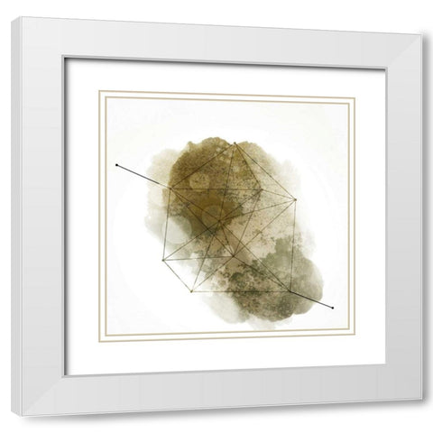 Wired 2 White Modern Wood Framed Art Print with Double Matting by Allen, Kimberly