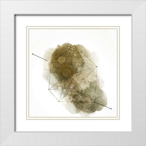 Wired 2 White Modern Wood Framed Art Print with Double Matting by Allen, Kimberly