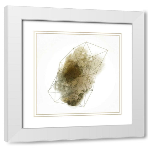 Wired 3 White Modern Wood Framed Art Print with Double Matting by Allen, Kimberly