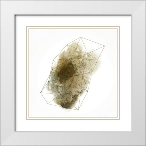 Wired 3 White Modern Wood Framed Art Print with Double Matting by Allen, Kimberly