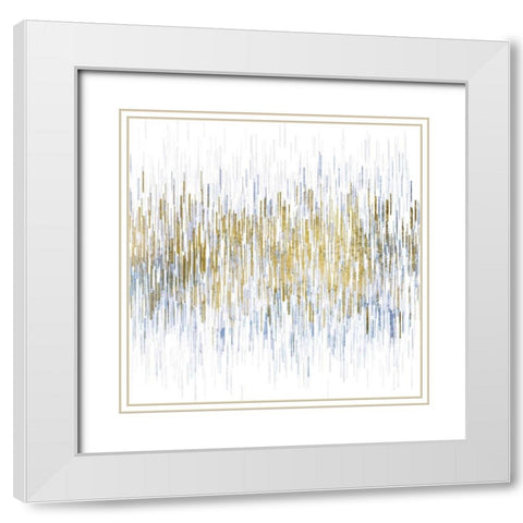 Balance White Modern Wood Framed Art Print with Double Matting by Allen, Kimberly